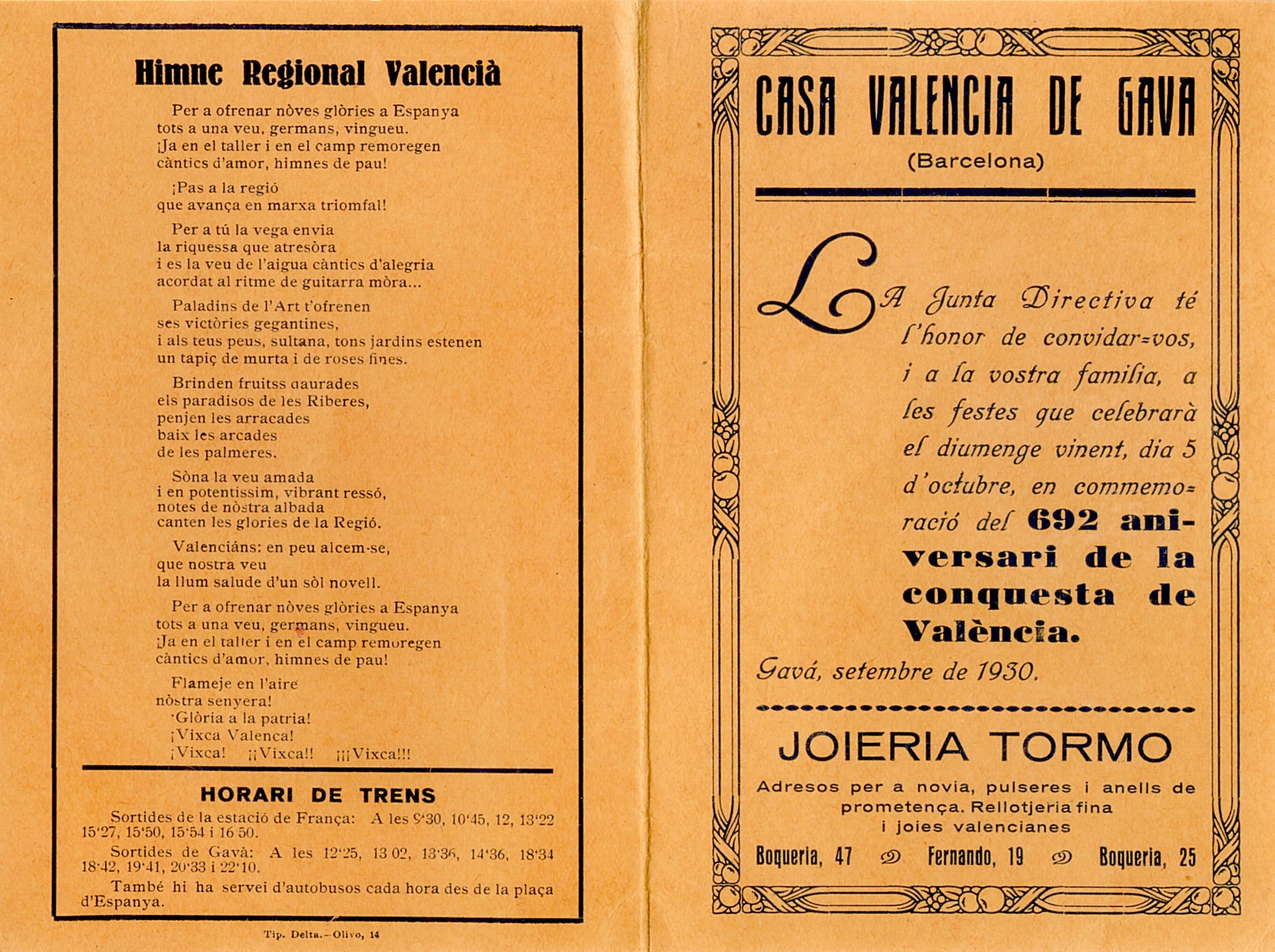 Programa Casa de València