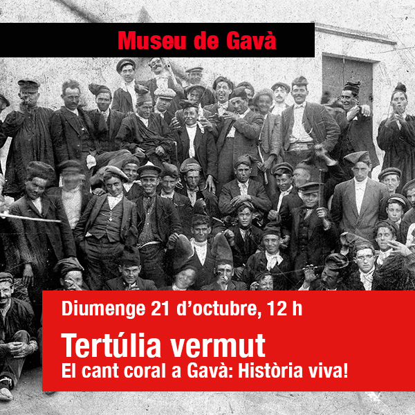 Tertúlia vermut. El cant coral a gavà
