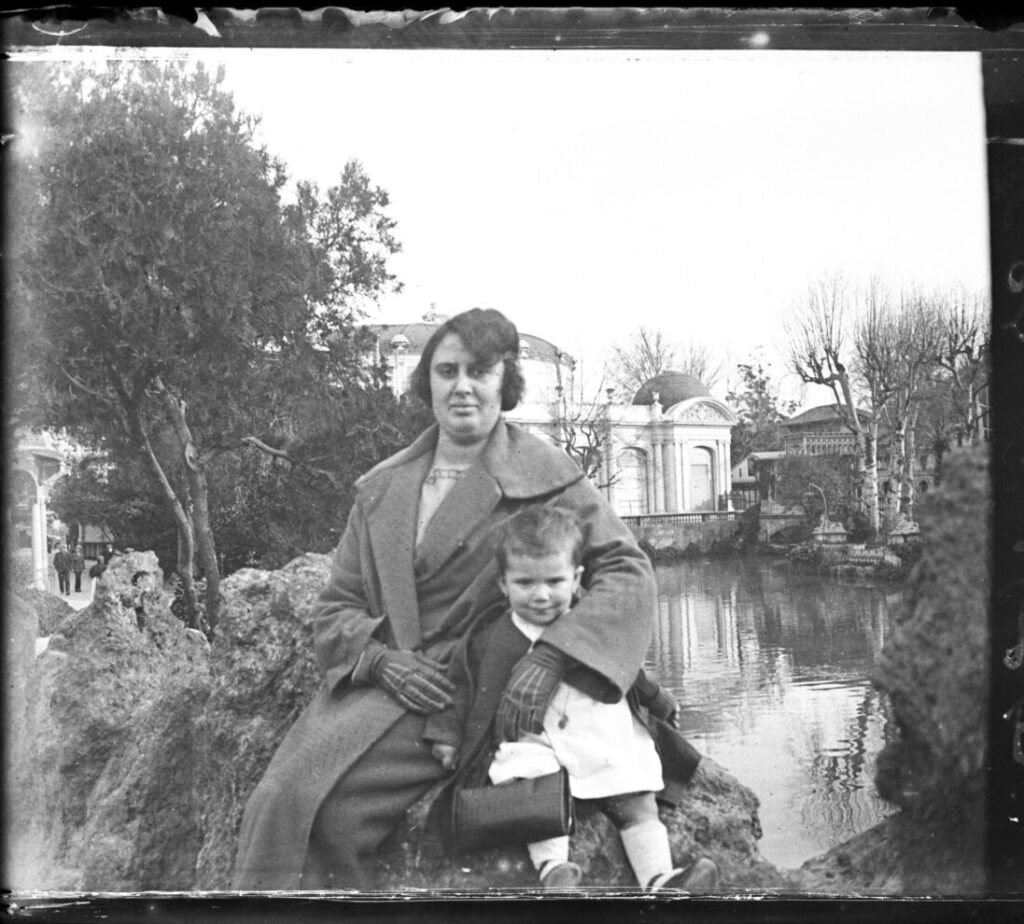 Família al parc de la Ciutadella