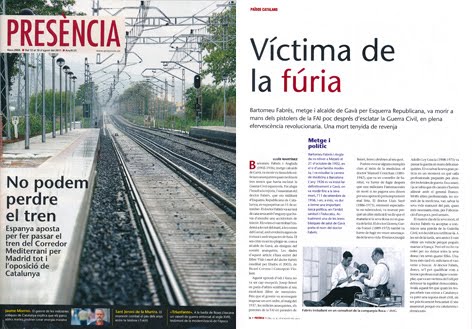 Article sobre el doctor Fabrés a Presència