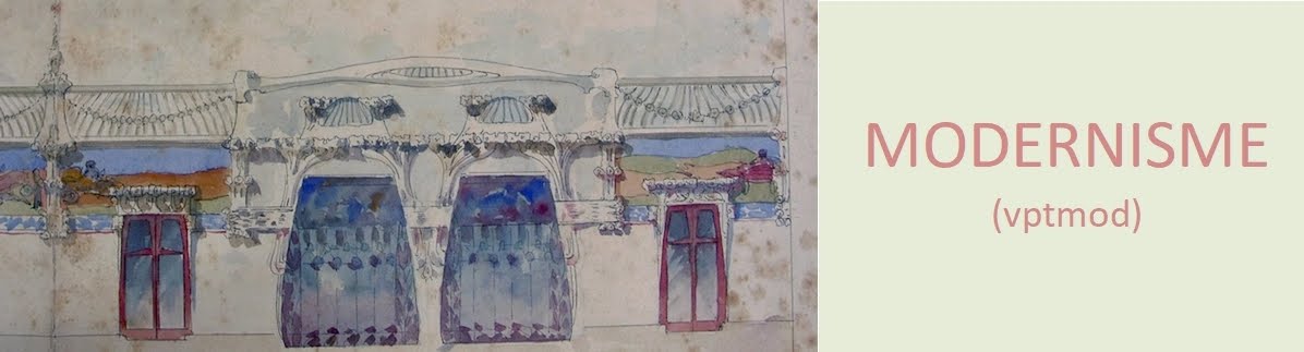 Capçalera del blog "Modernisme"