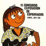 Cartell Fira d'espàrrecs de 1973